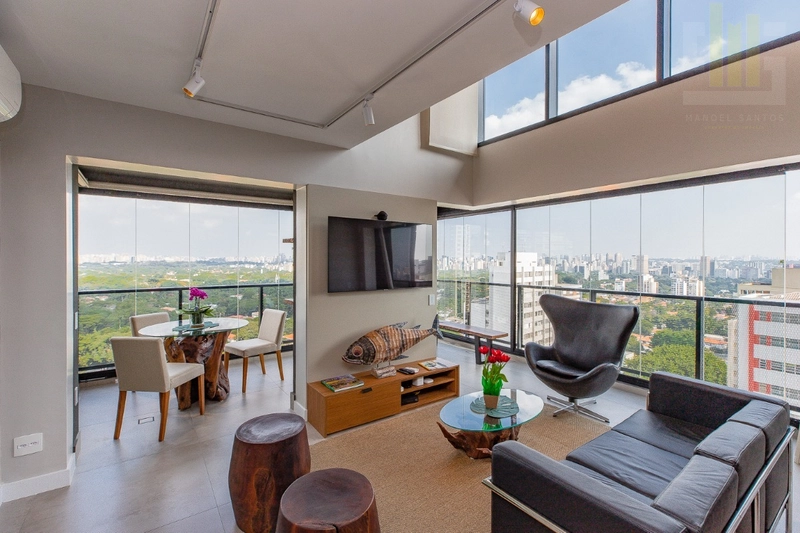 Apartamento em 1 dormitório em Pinheiros, varanda com linda vista: 23ª foto da galeria de imagens do imóvel