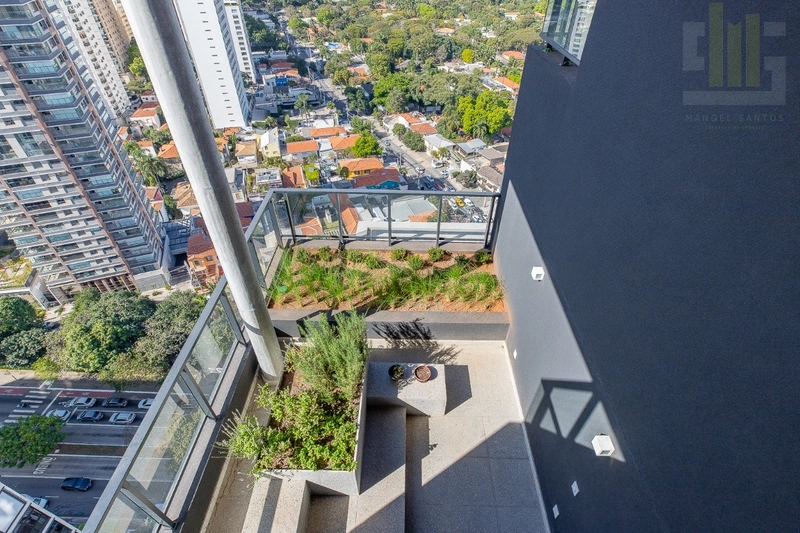 Apartamento em 1 dormitório em Pinheiros, varanda com linda vista: 26ª foto da galeria de imagens do imóvel