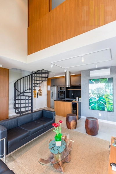 Apartamento em 1 dormitório em Pinheiros, varanda com linda vista: 9ª foto da galeria de imagens do imóvel