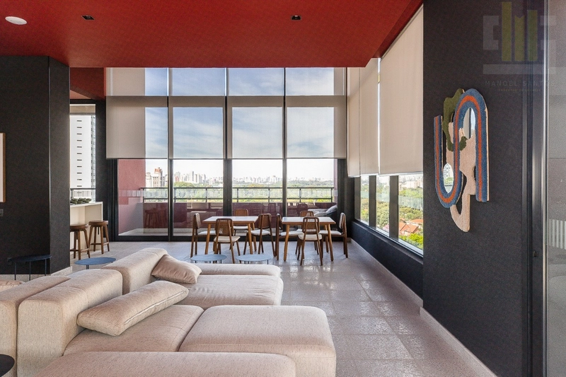 Apartamento em 1 dormitório em Pinheiros, varanda com linda vista: 44ª foto da galeria de imagens do imóvel