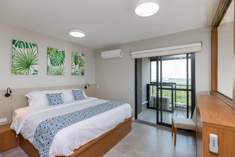 Apartamento em 1 dormitório em Pinheiros, varanda com linda vista: 29ª foto da galeria de imagens do imóvel
