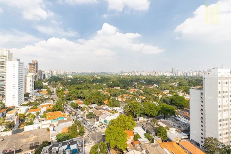 Apartamento em 1 dormitório em Pinheiros, varanda com linda vista: 18ª foto da galeria de imagens do imóvel