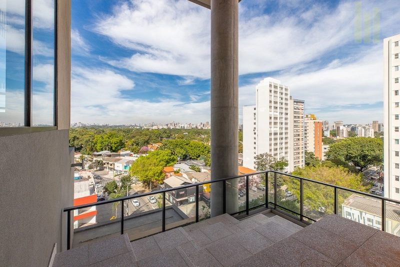 Apartamento em 1 dormitório em Pinheiros, varanda com linda vista: 49ª foto da galeria de imagens do imóvel