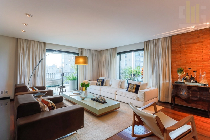 Apartamento 2 suítes 3 vagas em Higienópolis com amplo espaço: 3ª foto da galeria de imagens do imóvel