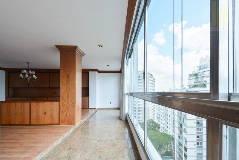 Apartamento 3 dormitórios em Higienópolis, sala ampla: 13ª foto da galeria de imagens do imóvel