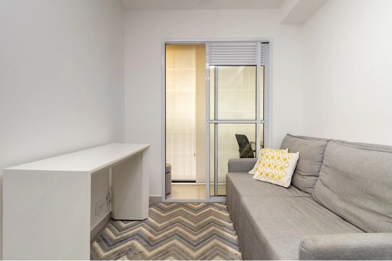 Apartamento tipo studio Semimobiliado na Vila Romana: 5ª foto da galeria de imagens do imóvel