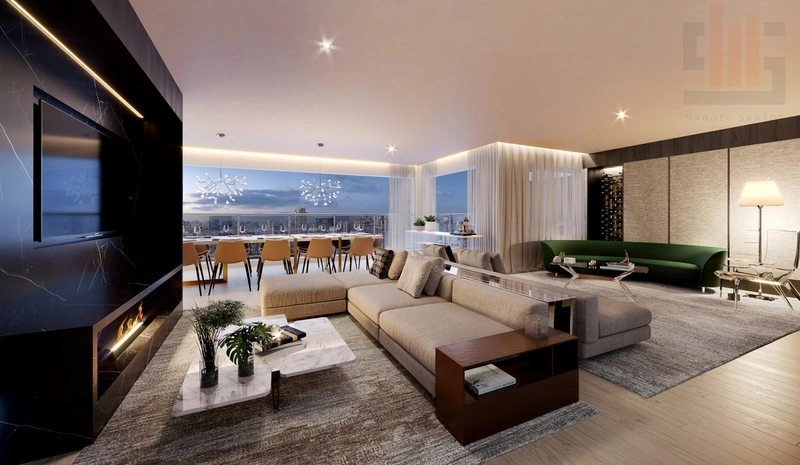 Apartamento 3 suítes, varanda com churrasqueira: 1ª foto da galeria de imagens do imóvel