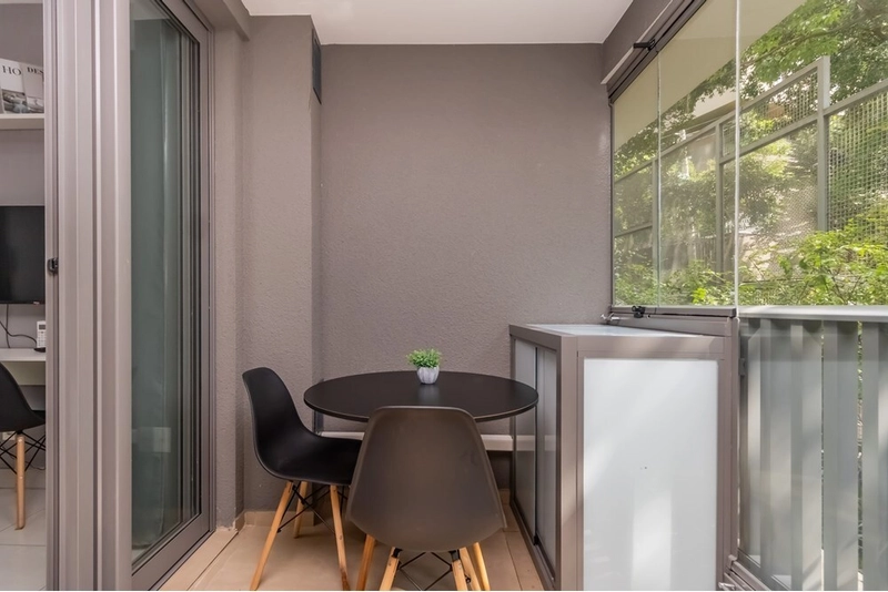 Studio mobiliado perto do metrô na Vila Madalena: 3ª foto da galeria de imagens do imóvel