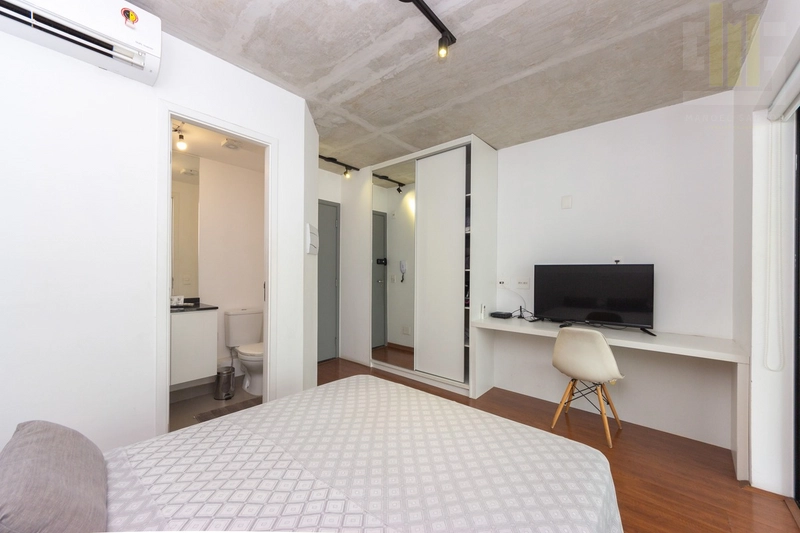 Apartamento studio no Bom Retiro, novo com varanda, vaga e lazer: 3ª foto da galeria de imagens do imóvel