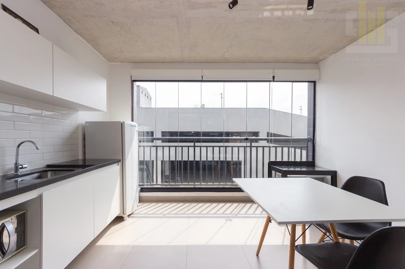Apartamento studio no Bom Retiro, novo com varanda, vaga e lazer: 17ª foto da galeria de imagens do imóvel