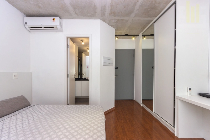 Apartamento studio no Bom Retiro, novo com varanda, vaga e lazer: 2ª foto da galeria de imagens do imóvel