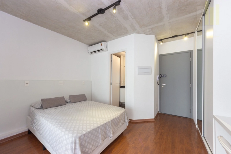 Apartamento studio no Bom Retiro, novo com varanda, vaga e lazer: 7ª foto da galeria de imagens do imóvel