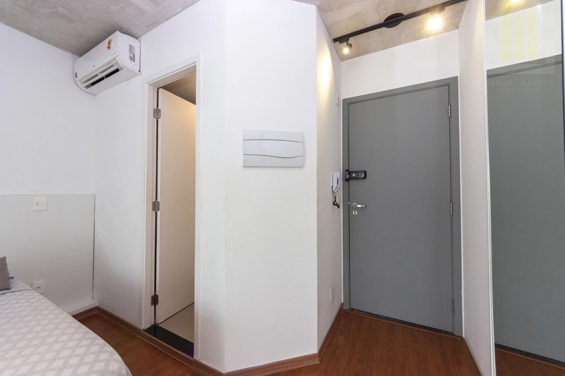 Apartamento studio no Bom Retiro, novo com varanda, vaga e lazer: 10ª foto da galeria de imagens do imóvel