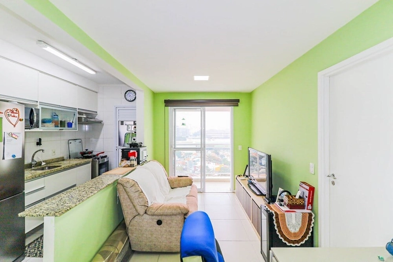 Apartamento 1 dormitório na Barra Funda 1 vaga e varanda: 7ª foto da galeria de imagens do imóvel