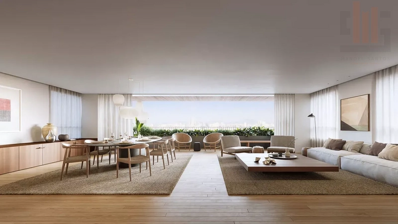 Apartamento no jardins, alto padrão com varanda: 2ª foto da galeria de imagens do imóvel