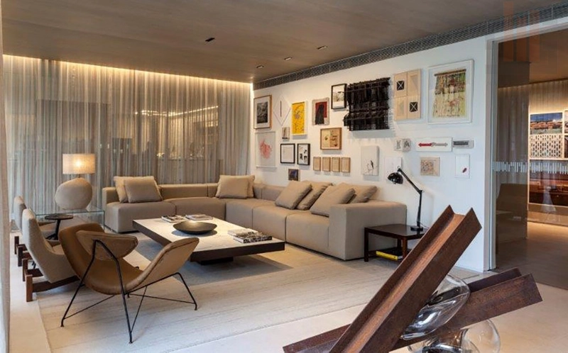 Apartamento alto padrão com serviços de Restaurante e Hotelaria: 10ª foto da galeria de imagens do imóvel