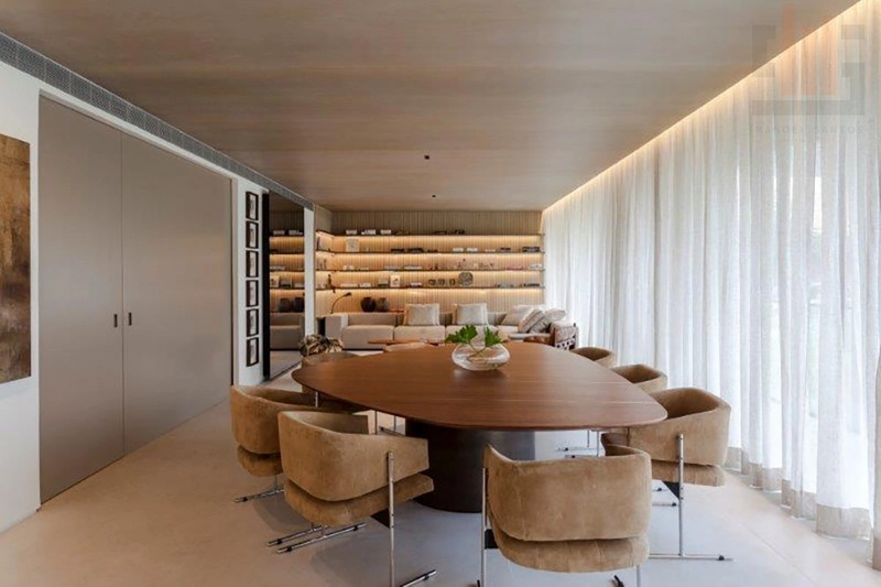 Apartamento alto padrão com serviços de Restaurante e Hotelaria: 6ª foto da galeria de imagens do imóvel