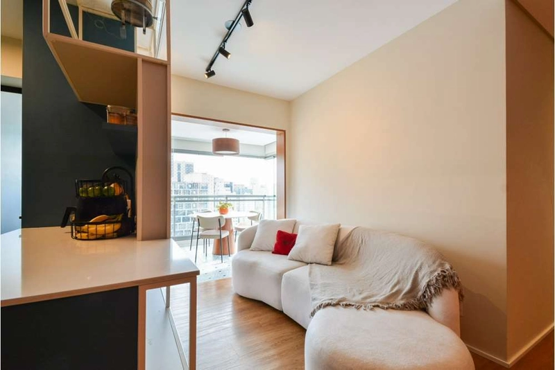 Apartamento 2 dormitórios em Pinheiros ao lado do metrô 1 vaga novo: 2ª foto da galeria de imagens do imóvel