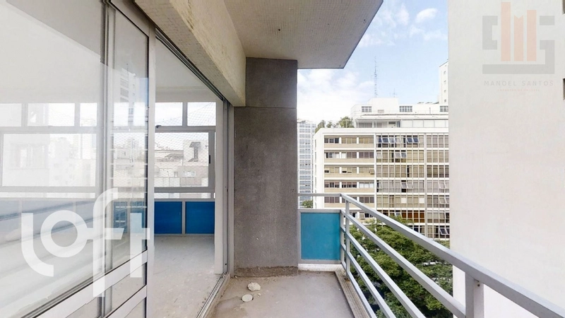 Apartamento em Higienópolis, reformado, com varanda.: 5ª foto da galeria de imagens do imóvel