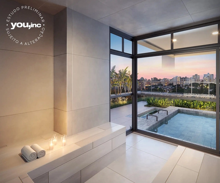 Apartamento 2 dormitorios 1 vaga higienopolis em construção: 6ª foto da galeria de imagens do imóvel