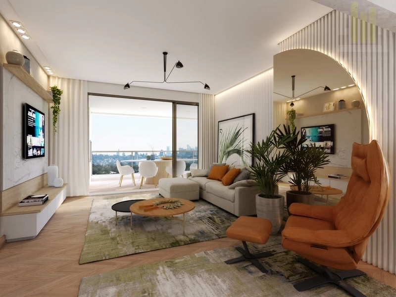 Apartamento em construção em Pinheiros, com varanda: 2ª foto da galeria de imagens do imóvel