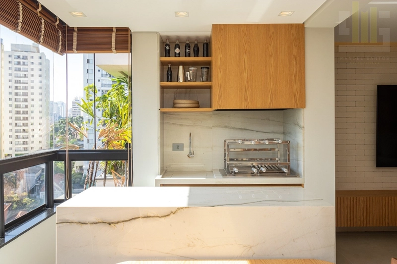 Apartamento com varanda na Vila Romana, Seminovo: 6ª foto da galeria de imagens do imóvel