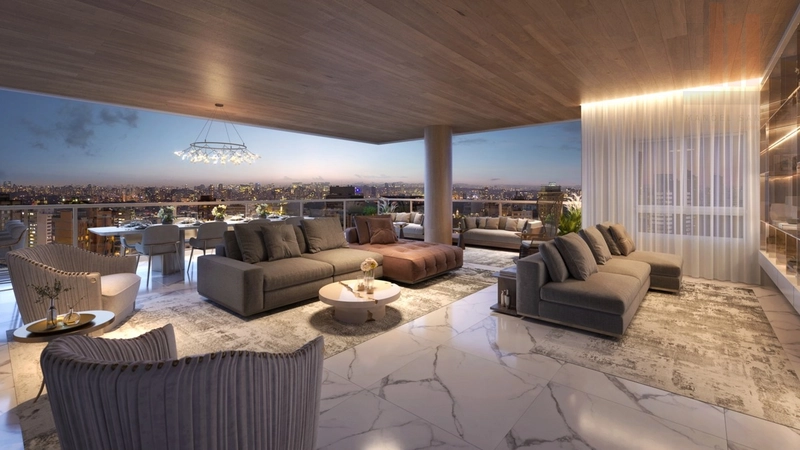Apartamento em construção na Vila Madalena, 3 suítes, com varanda: 4ª foto da galeria de imagens do imóvel