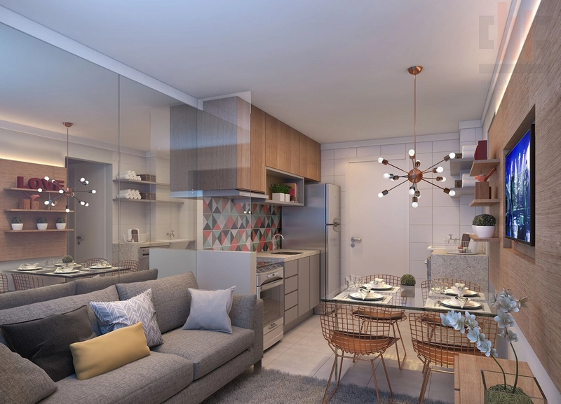 Apartamento 2 dormitórios, casa verde e amarela: 14ª foto da galeria de imagens do imóvel