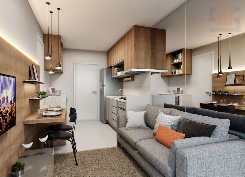 Apartamento 2 dormitórios, casa verde e amarela: 5ª foto da galeria de imagens do imóvel