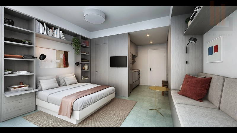 Apartamento studio em Pinheiros, próximo ao metrô: 20ª foto da galeria de imagens do imóvel