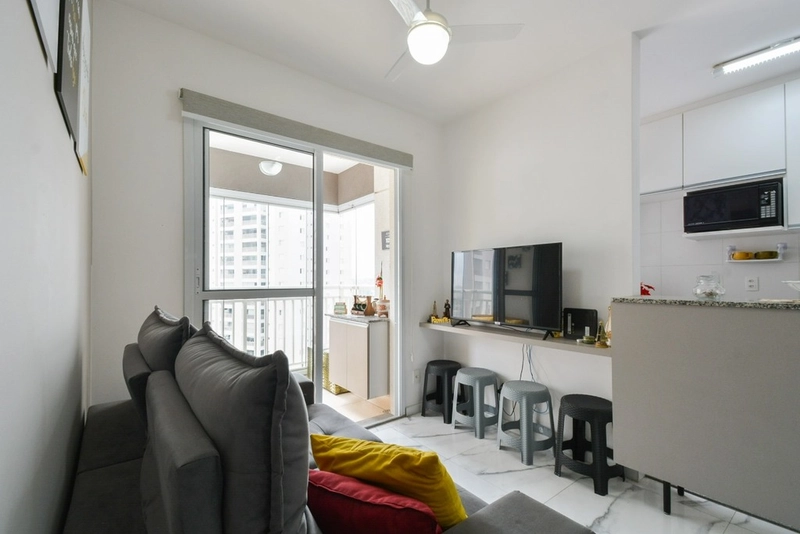 Apartamento 2 dormitórios 1 vaga e varanda na Barra Funda: 2ª foto da galeria de imagens do imóvel