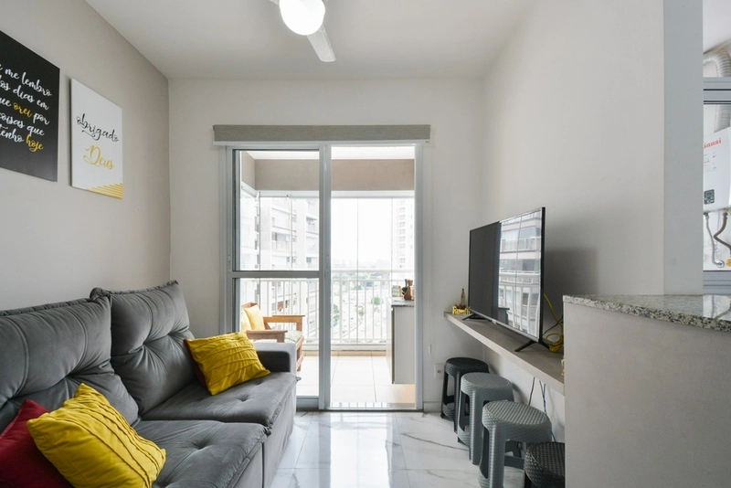 Apartamento 2 dormitórios 1 vaga e varanda na Barra Funda: 3ª foto da galeria de imagens do imóvel
