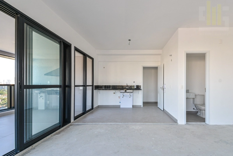 Apartamento em Pinheiros, novo com varanda: 5ª foto da galeria de imagens do imóvel
