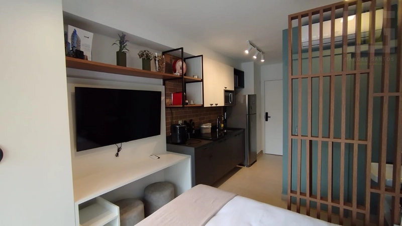 Studio mobiliado no Jardim Paulista novo de alto padrão: 2ª foto da galeria de imagens do imóvel