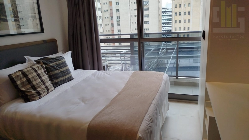 Studio mobiliado no Jardim Paulista novo de alto padrão: 3ª foto da galeria de imagens do imóvel