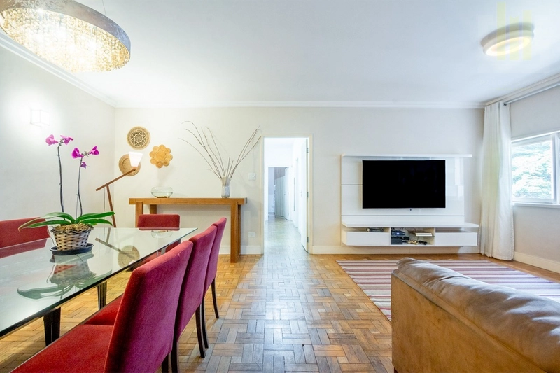 Apartamento com janelões em Higienópolis, 3 dormitórios 1 vga: 5ª foto da galeria de imagens do imóvel