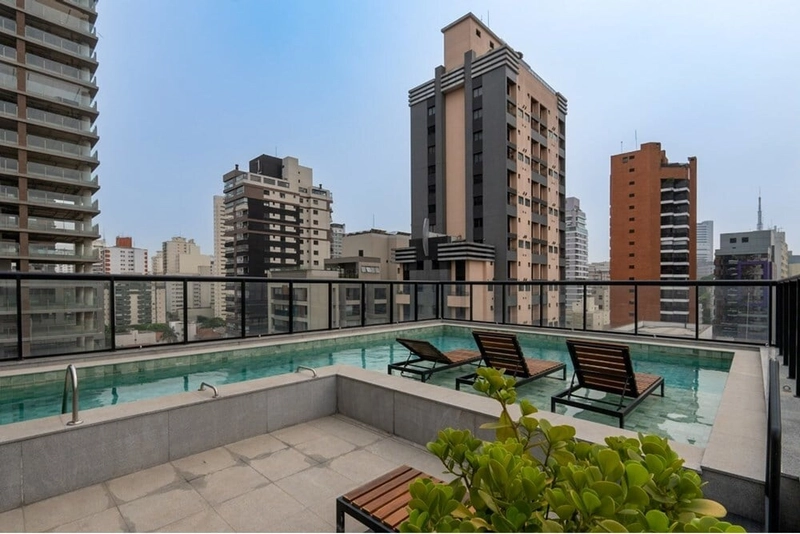 Studio em Pinheiros ao lado da Linha Amarela do metrô: 13ª foto da galeria de imagens do imóvel