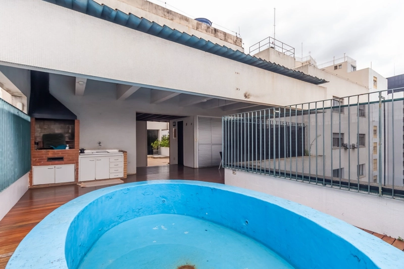 Cobertura duplex com 4 suítes 4 vagas em Higienópolis: 25ª foto da galeria de imagens do imóvel