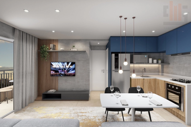 Apartamento 2 dormitórios, Pompeia próximo ao Shopping Bourbon: 1ª foto da galeria de imagens do imóvel