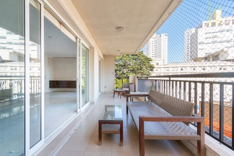 Apartamento em Higienópolis 4 dormitórios 3 vagas e com varanda: 4ª foto da galeria de imagens do imóvel