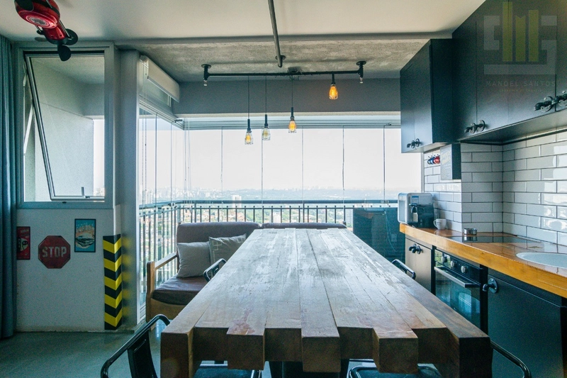 Cobertura na Vila Madalena com 1 dormitório, linda vista para o verde: 6ª foto da galeria de imagens do imóvel