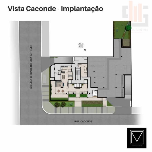 Apartamento 3 suítes, linda vista no Jardins: 11ª foto da galeria de imagens do imóvel
