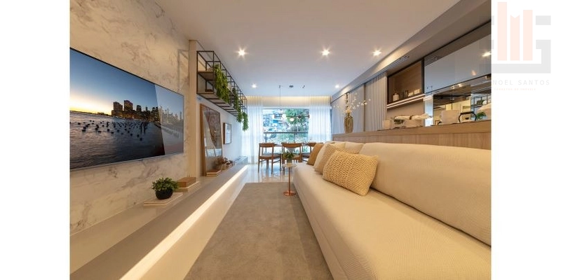 Apartamento 2 dormitórios suítes, com varanda e lavabo: 3ª foto da galeria de imagens do imóvel