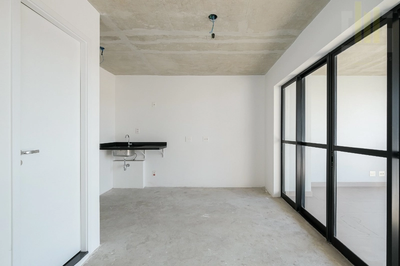 Apartamento 1 dormitório no Bom Retiro, novo com varanda, vaga: 3ª foto da galeria de imagens do imóvel