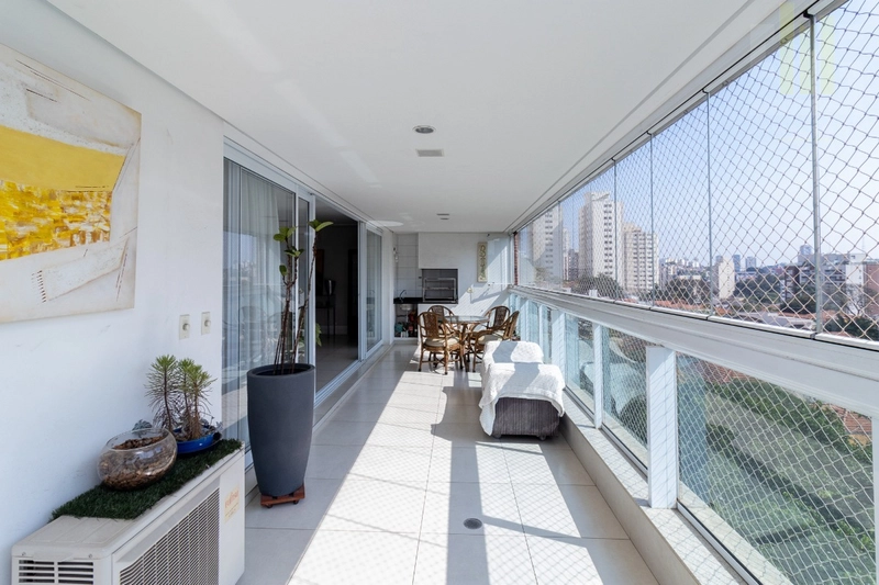 Apartamento 3 suítes na Pompeia 4 vagas e varanda com churrasqueira: 3ª foto da galeria de imagens do imóvel