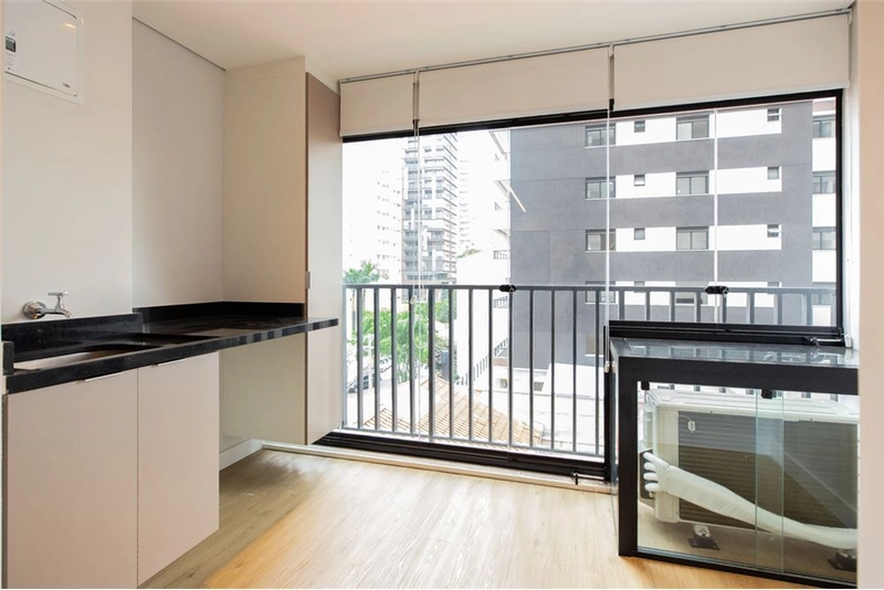 Apartamento studio mobiliado em Pinheiros próximo ao metrô: 9ª foto da galeria de imagens do imóvel