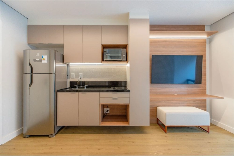 Apartamento studio mobiliado em Pinheiros próximo ao metrô: 10ª foto da galeria de imagens do imóvel
