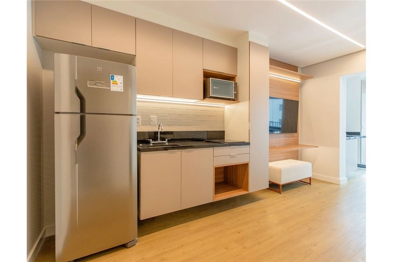 Apartamento studio mobiliado em Pinheiros próximo ao metrô: 4ª foto da galeria de imagens do imóvel