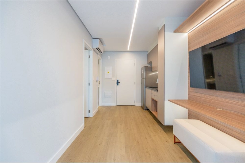 Apartamento studio mobiliado em Pinheiros próximo ao metrô: 1ª foto da galeria de imagens do imóvel