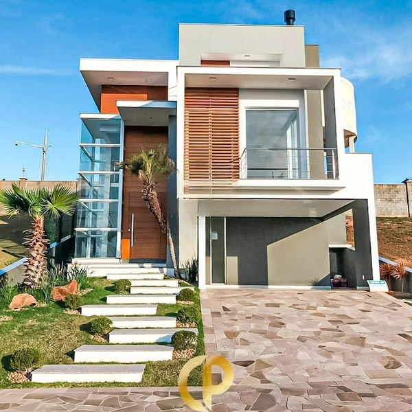 🏡 Casa contemporânea com 330m², vista incrível, piscina e 3 suítes! ✨: 1ª foto da galeria de imagens do imóvel